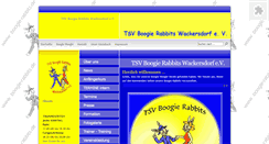 Desktop Screenshot of boogie-rabbits.de